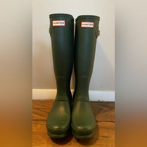 Hunter rain boot Green 7